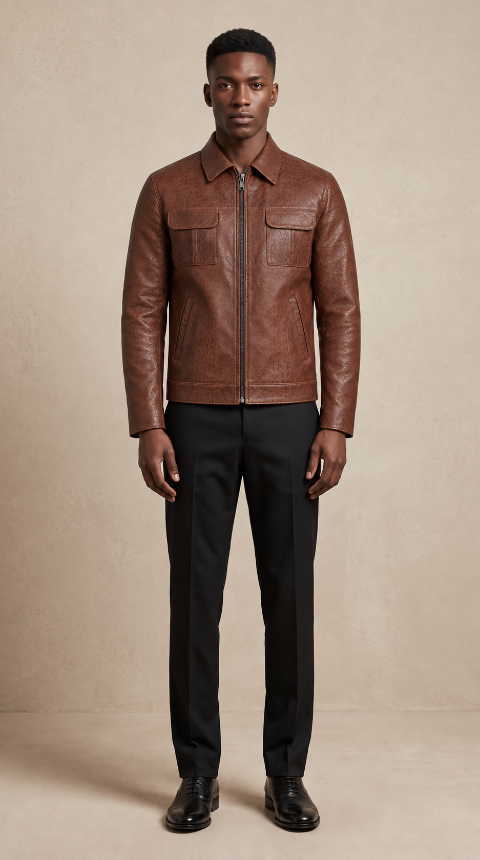 Veste OPHION Effet Serpent