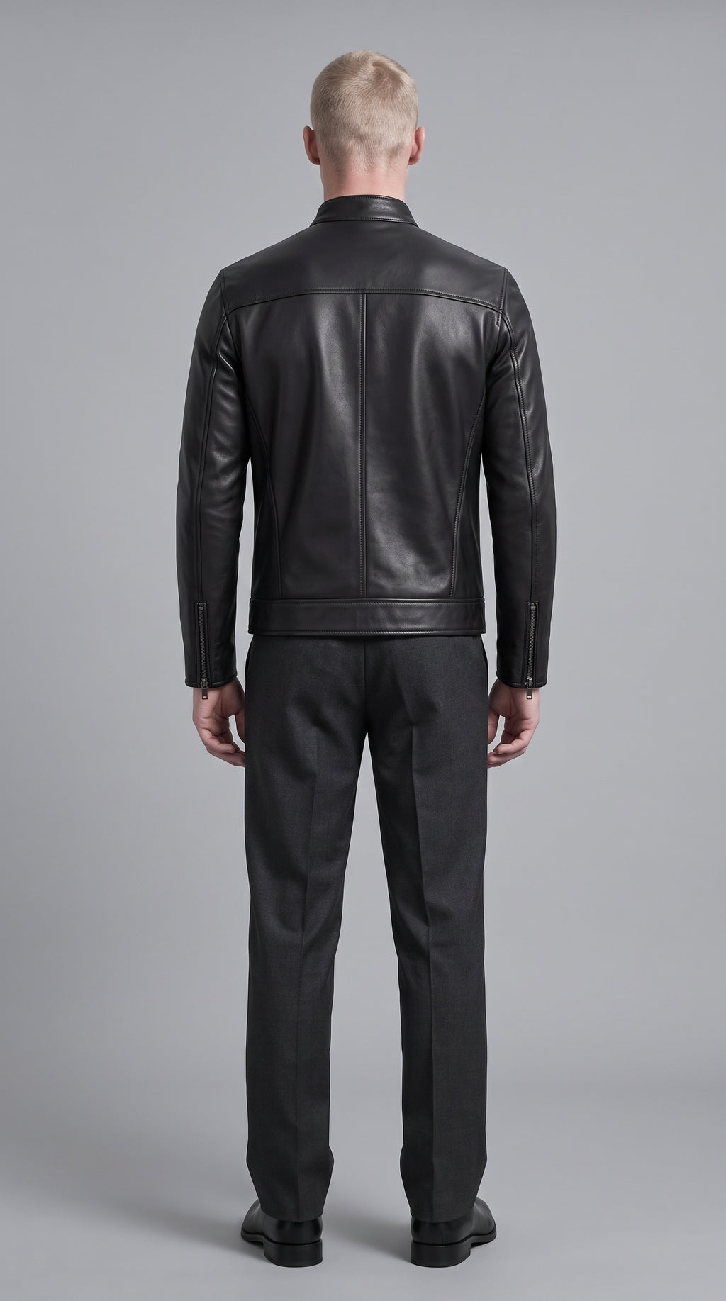 Blouson Zippé — Noir
