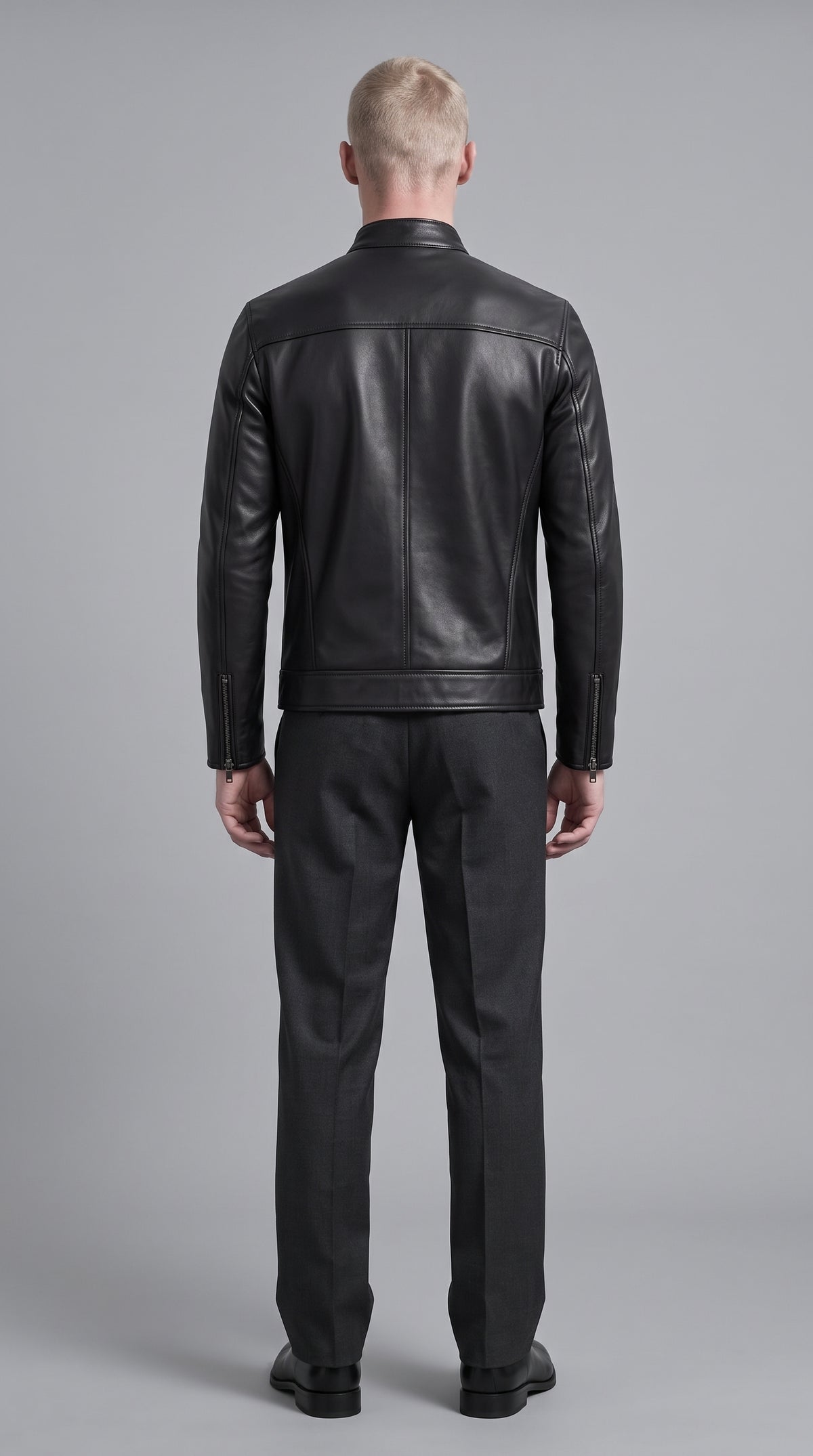 Blouson Zippé — Noir