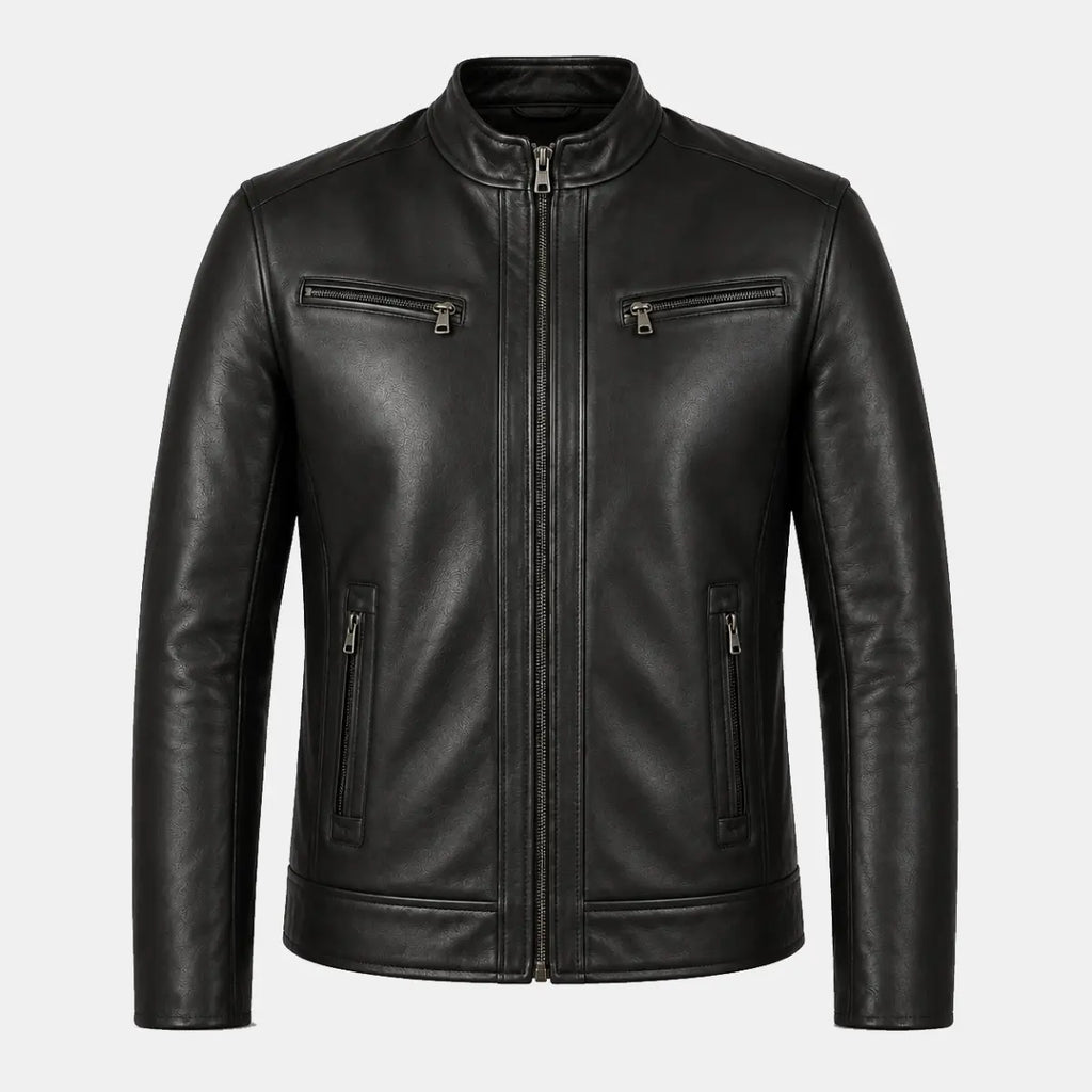 Blouson Zippé — Noir