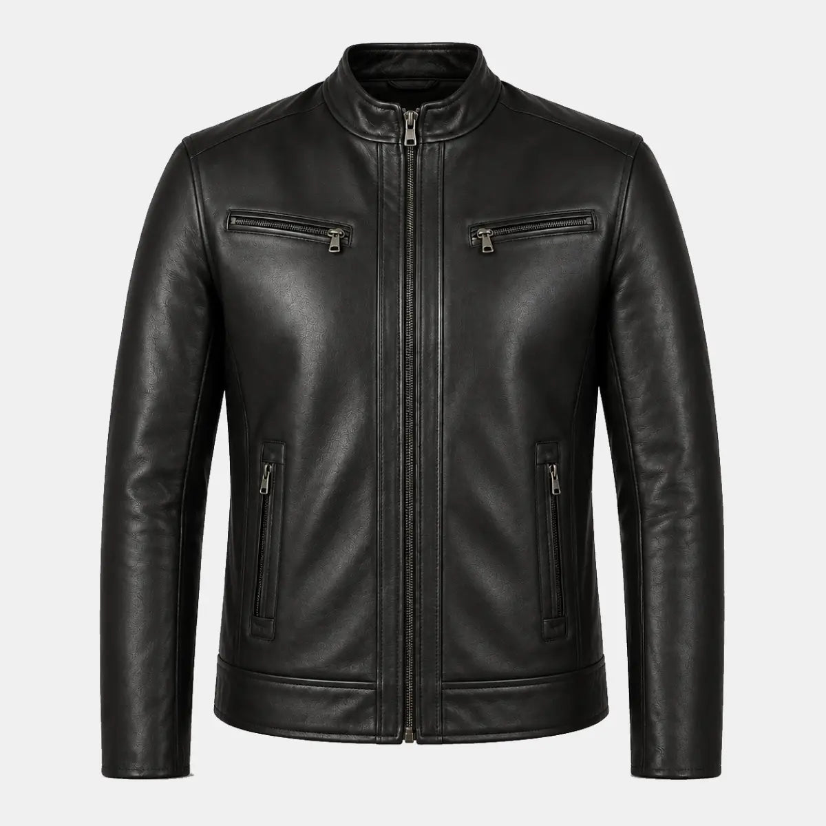 Blouson Zippé — Noir